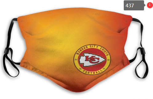 NFL Kansas City Chiefs #14 Dust mask with filter